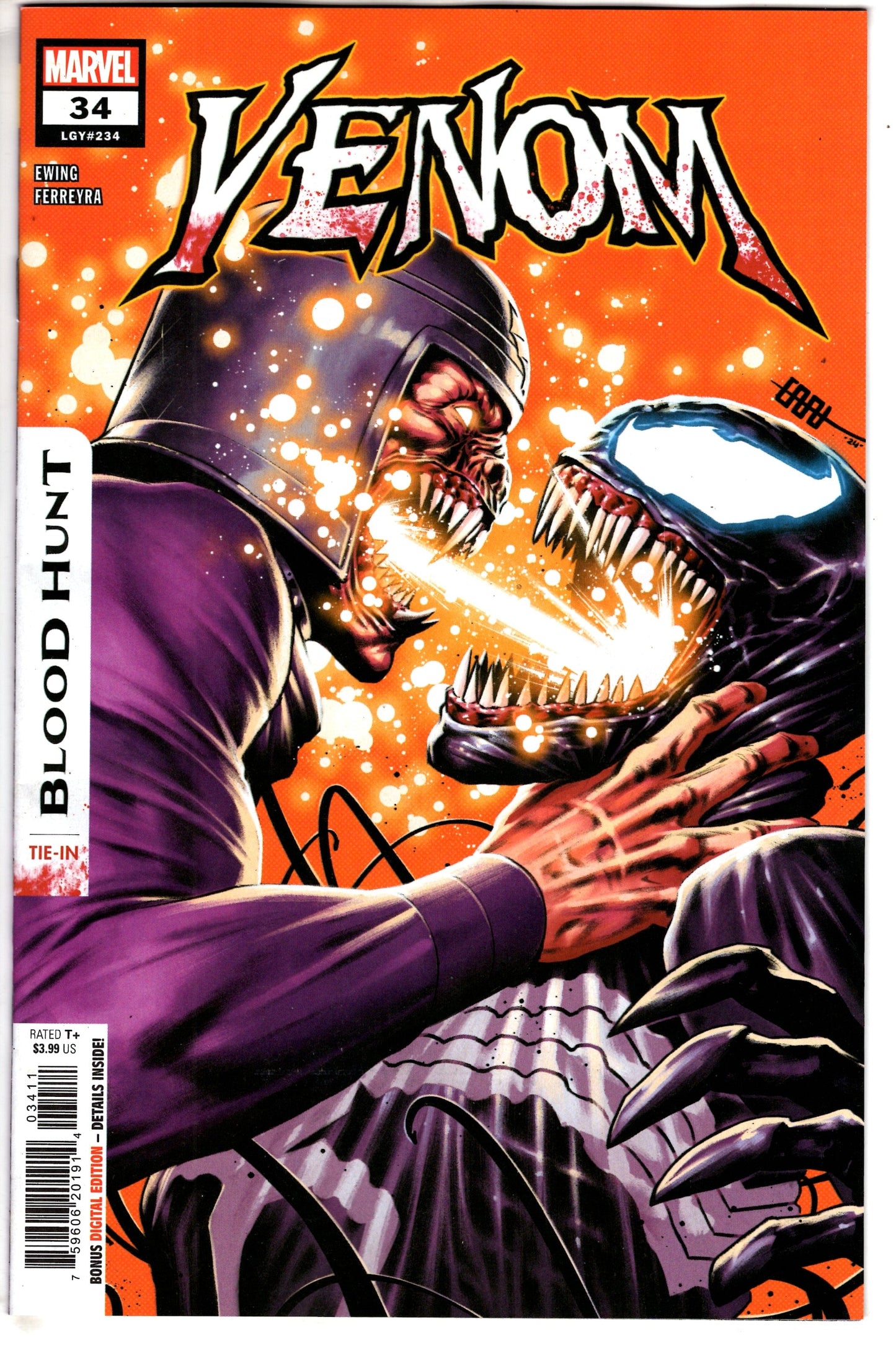 MARVEL PRH COMIC BOOK VENOM #34