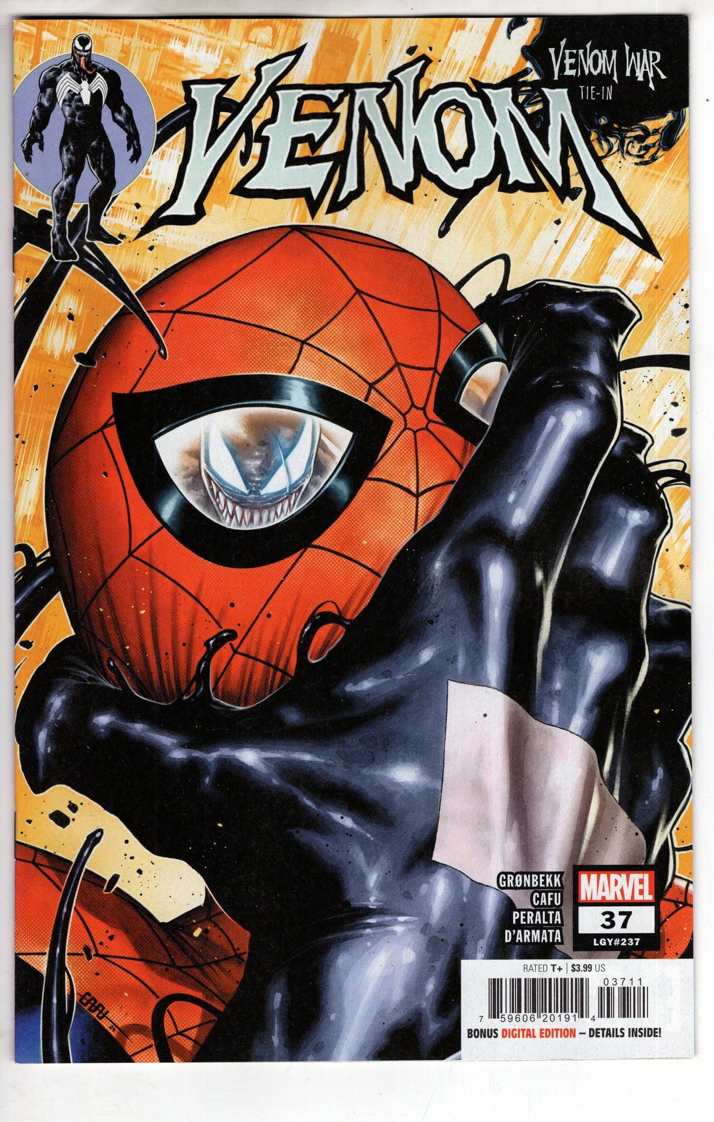 MARVEL PRH COMIC BOOK VENOM #37