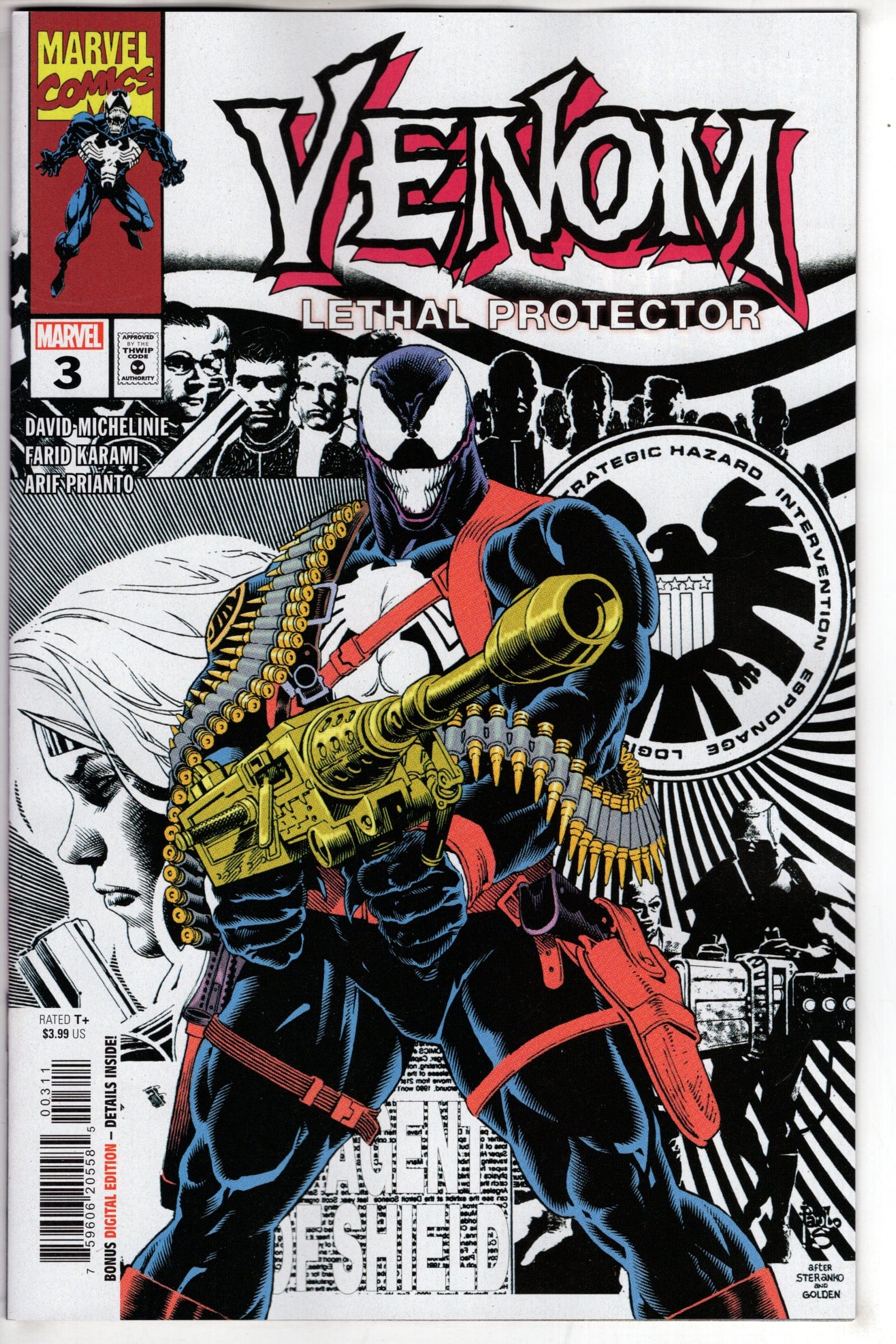 MARVEL PRH COMIC BOOK VENOM LETHAL PROTECTOR II #3 (OF 5)