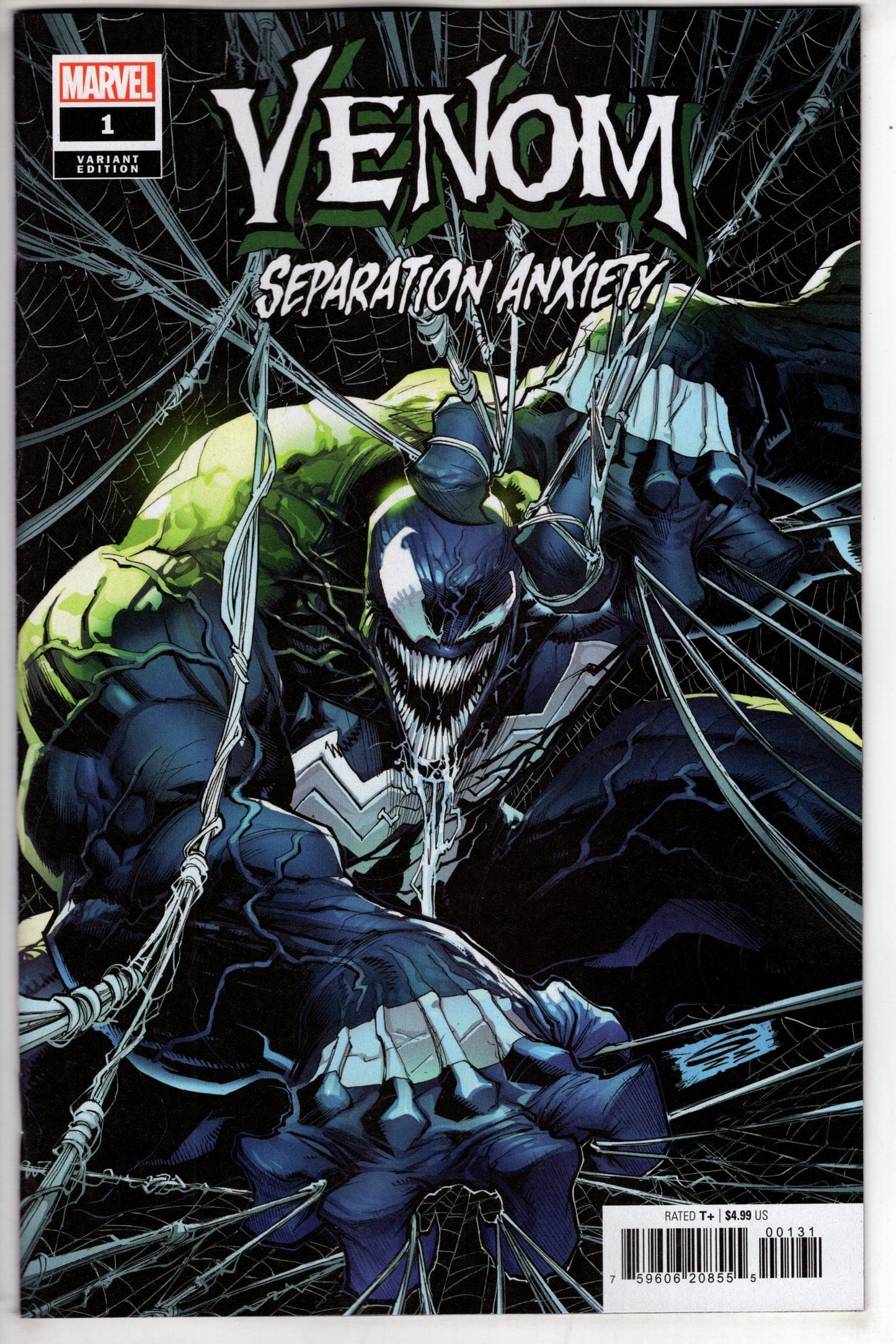 MARVEL PRH COMIC BOOK VENOM SEPARATION ANXIETY #1 GERARDO SANDOVAL VAR