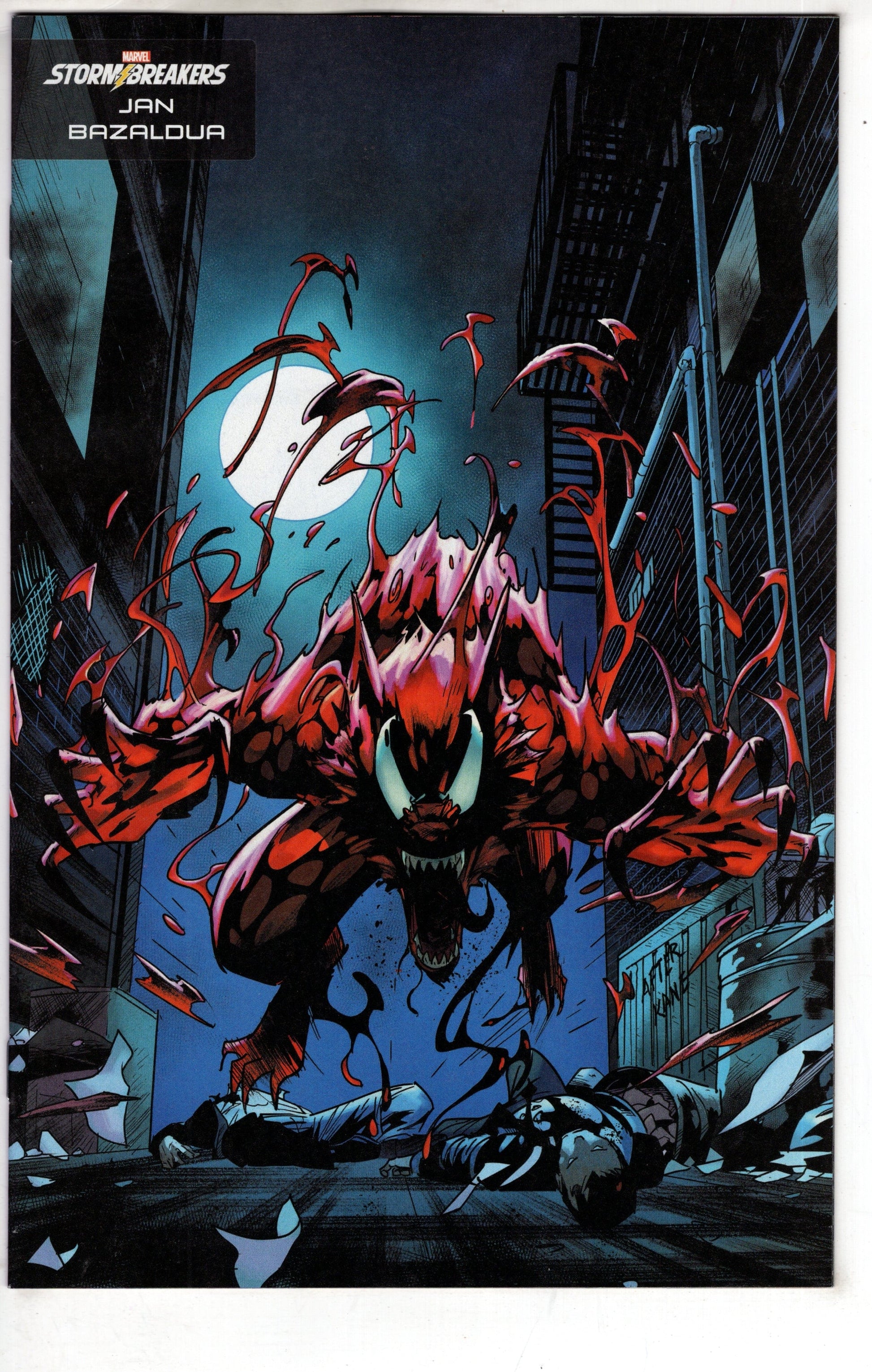MARVEL PRH COMIC BOOK VENOM WAR CARNAGE #1 (OF 3) JAN BAZALDUA STORMBREAKERS VAR