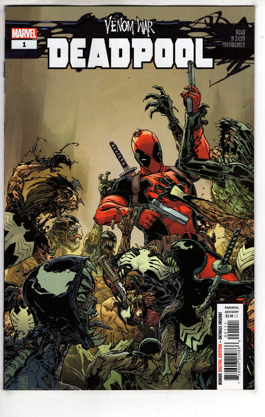 MARVEL PRH COMIC BOOK VENOM WAR DEADPOOL #1 (OF 3)