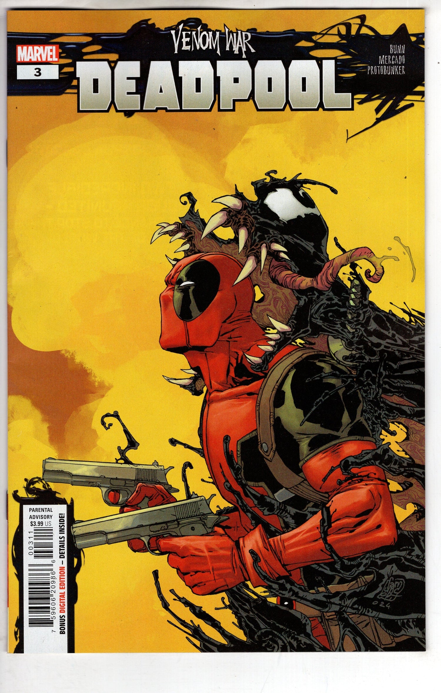 MARVEL PRH COMIC BOOK VENOM WAR DEADPOOL #3 (OF 3)