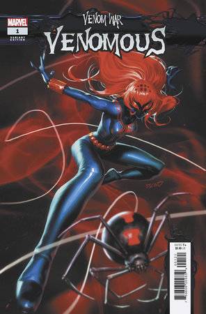 MARVEL PRH COMIC BOOK VENOM WAR VENOMOUS #1 (OF 3) DERRICK CHEW BLACK WIDOW VAR