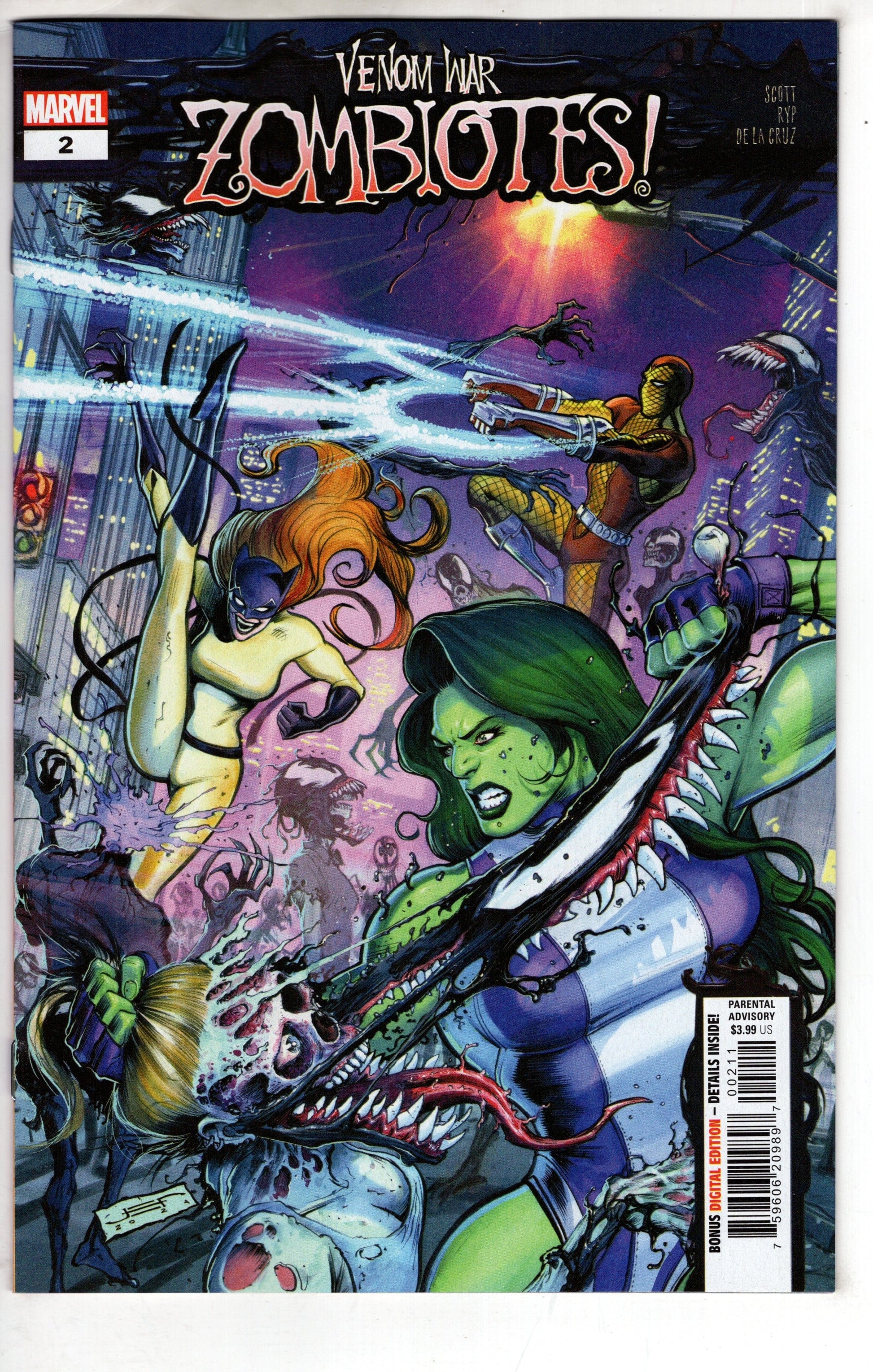 MARVEL PRH COMIC BOOK VENOM WAR ZOMBIOTES #2 (OF 3)