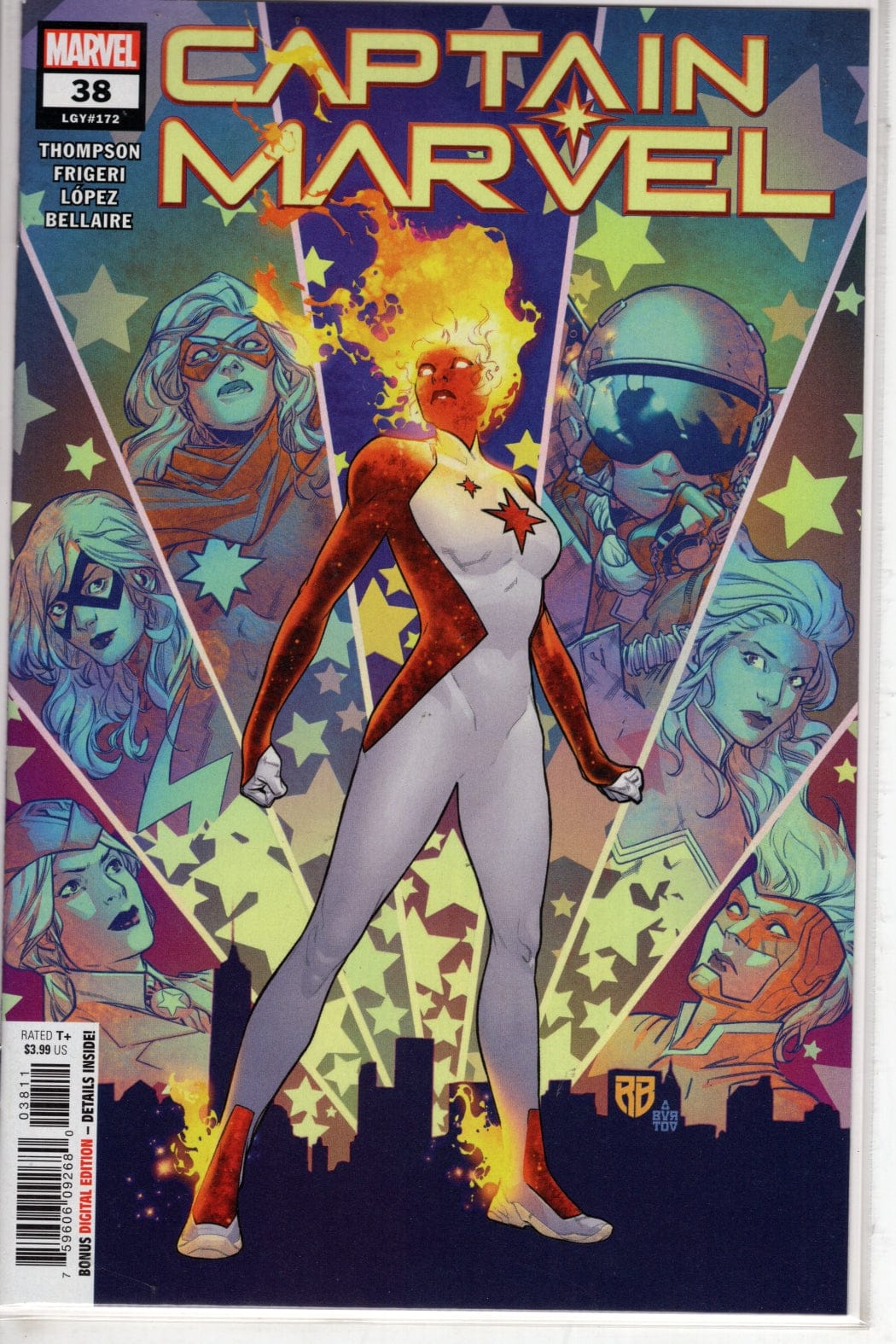 MARVEL PRH COMIC BOOK VF/NM CAPTAIN MARVEL #38