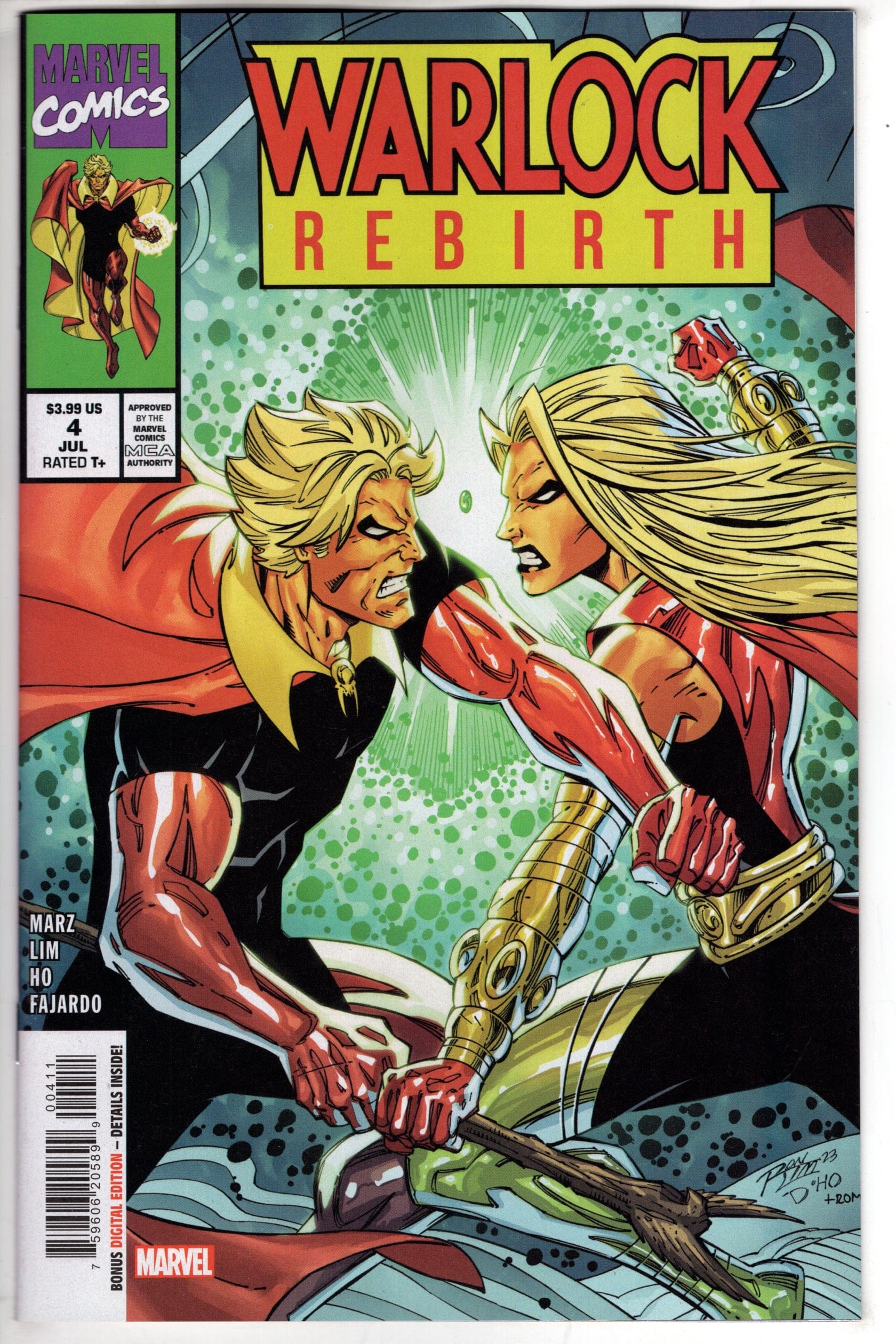 MARVEL PRH COMIC BOOK WARLOCK REBIRTH #4 (OF 5)