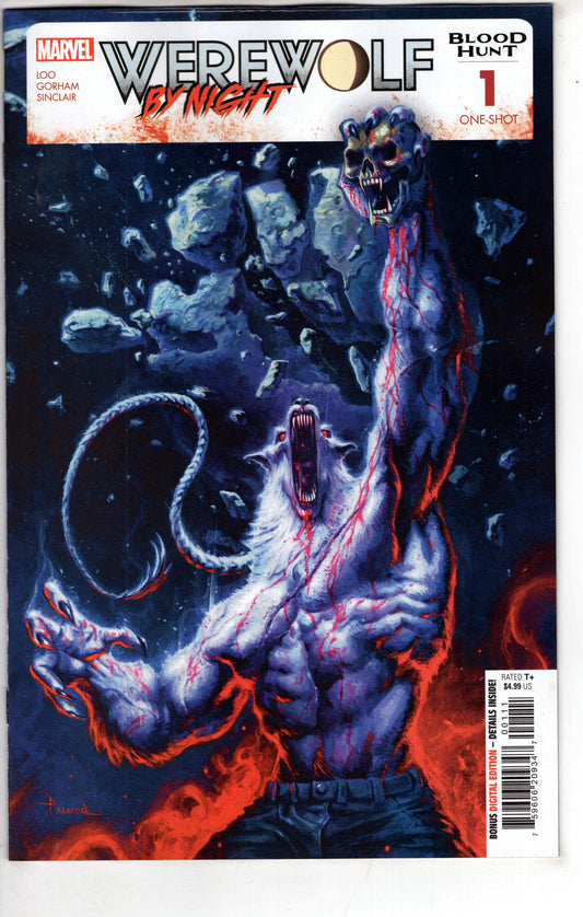 MARVEL PRH COMIC BOOK WEREWOLF BY NIGHT BLOOD HUNT #1