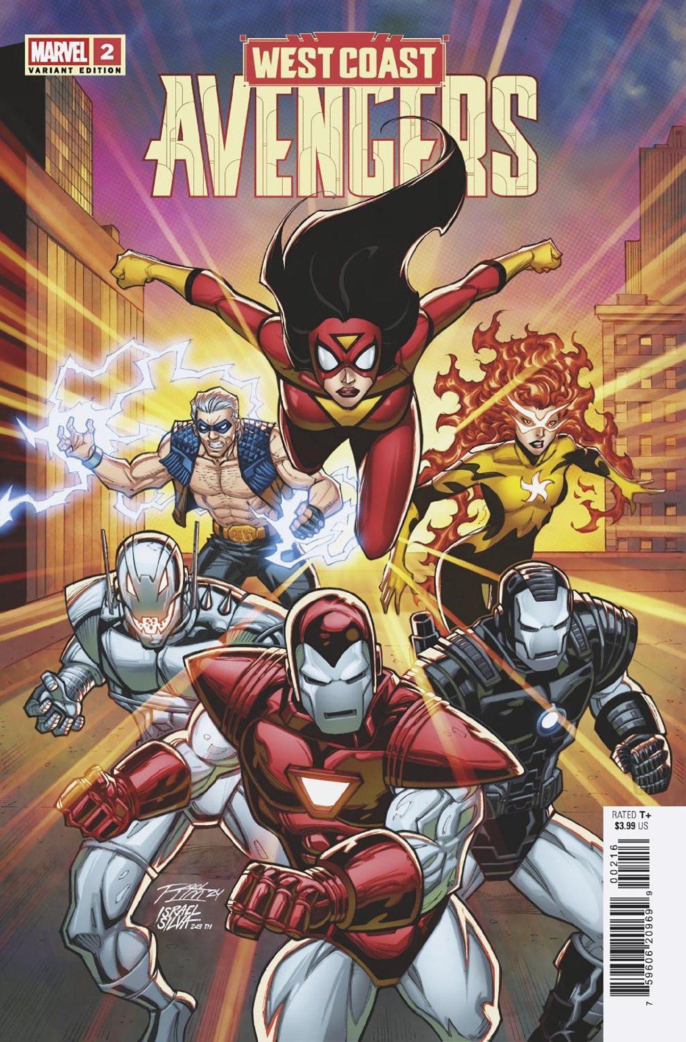 MARVEL PRH COMIC BOOK West Coast Avengers #2 Ron Lim Variant Comic Book