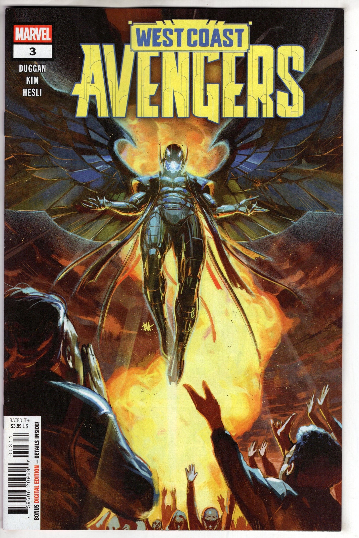 MARVEL PRH COMIC BOOK West Coast Avengers #3