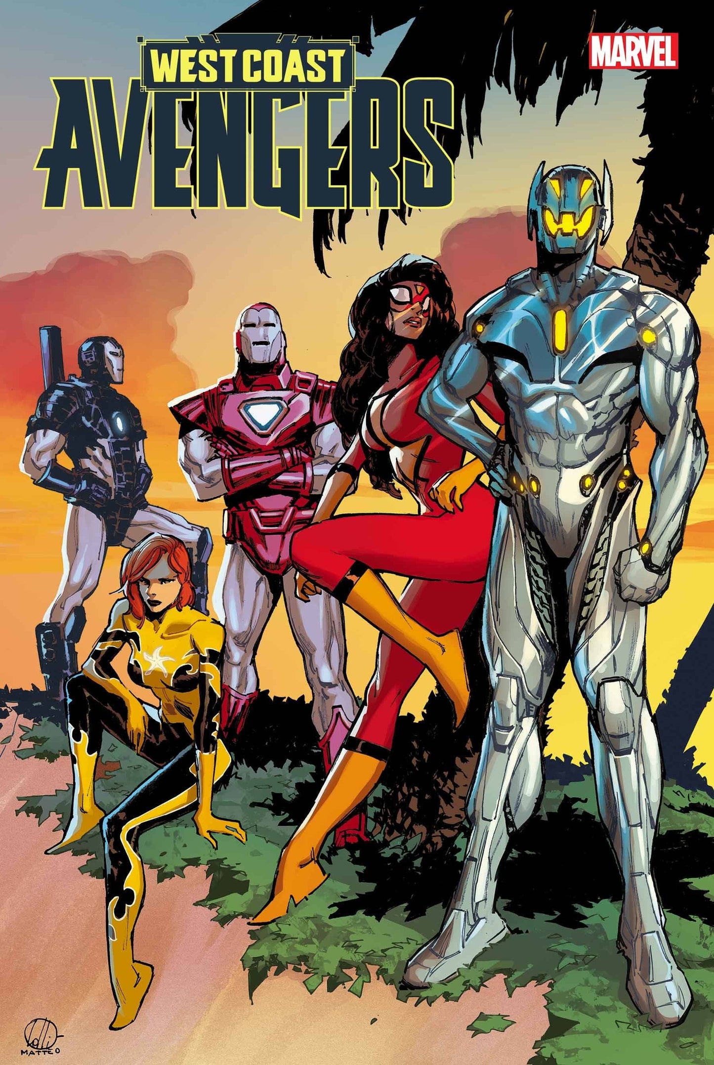 MARVEL PRH COMIC BOOK WEST COAST AVENGERS #3 MATTEO LOLLI VAR [VF/NM}