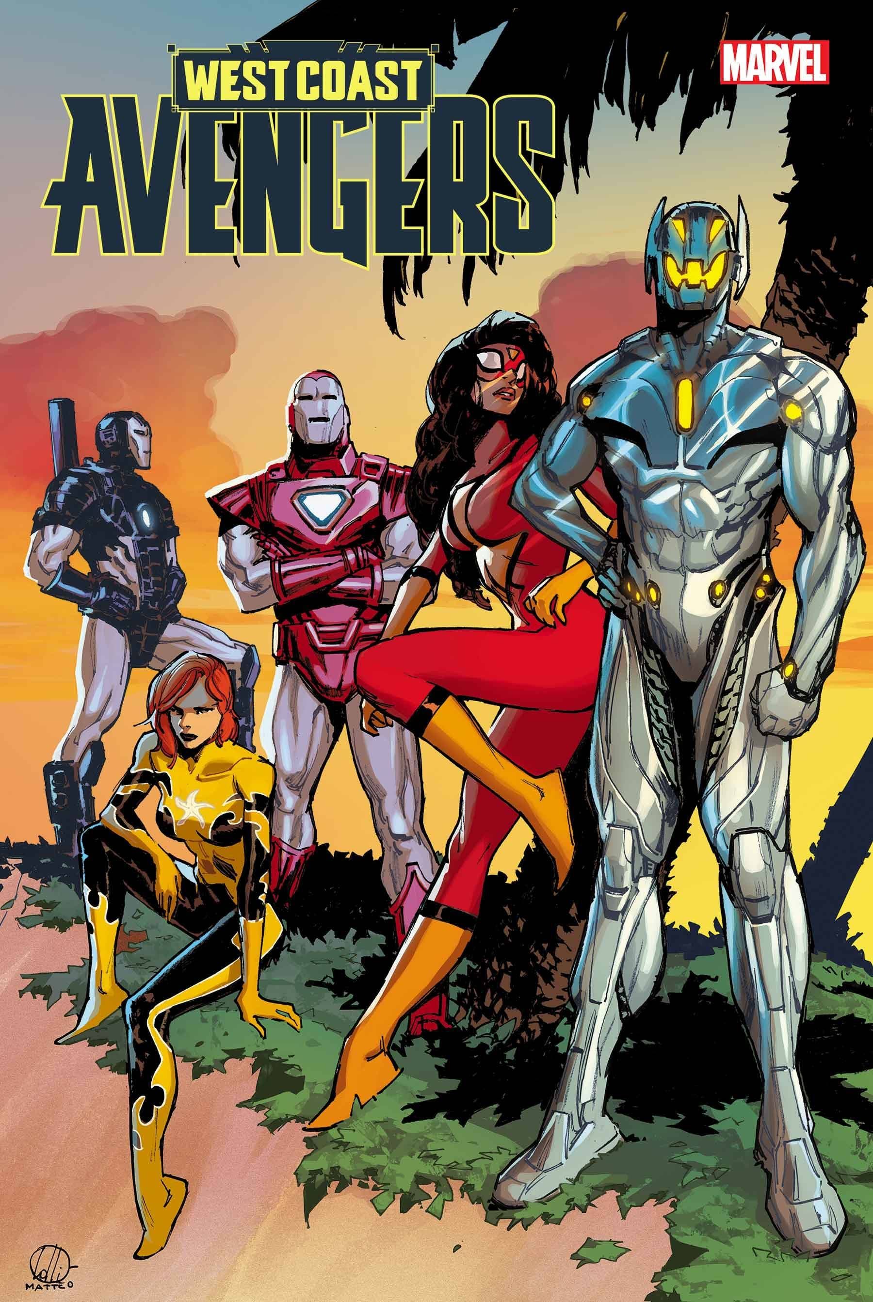 MARVEL PRH COMIC BOOK WEST COAST AVENGERS #3 MATTEO LOLLI VAR [VF/NM}
