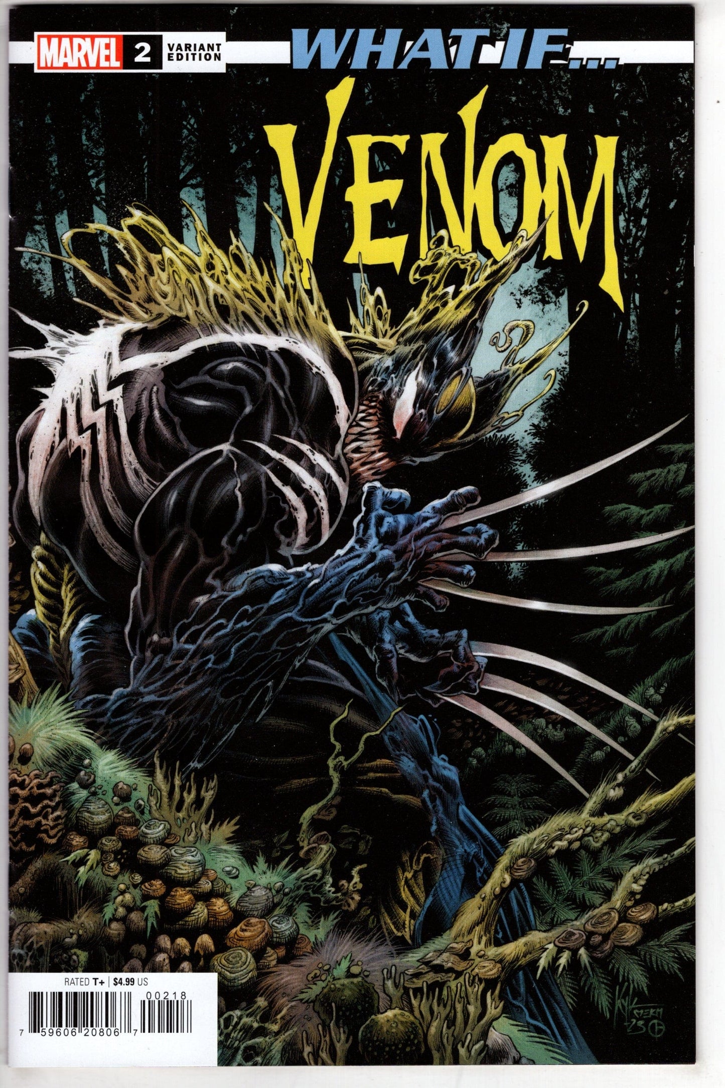 MARVEL PRH COMIC BOOK WHAT IF VENOM #2 25 COPY INCV KYLE HOTZ VAR