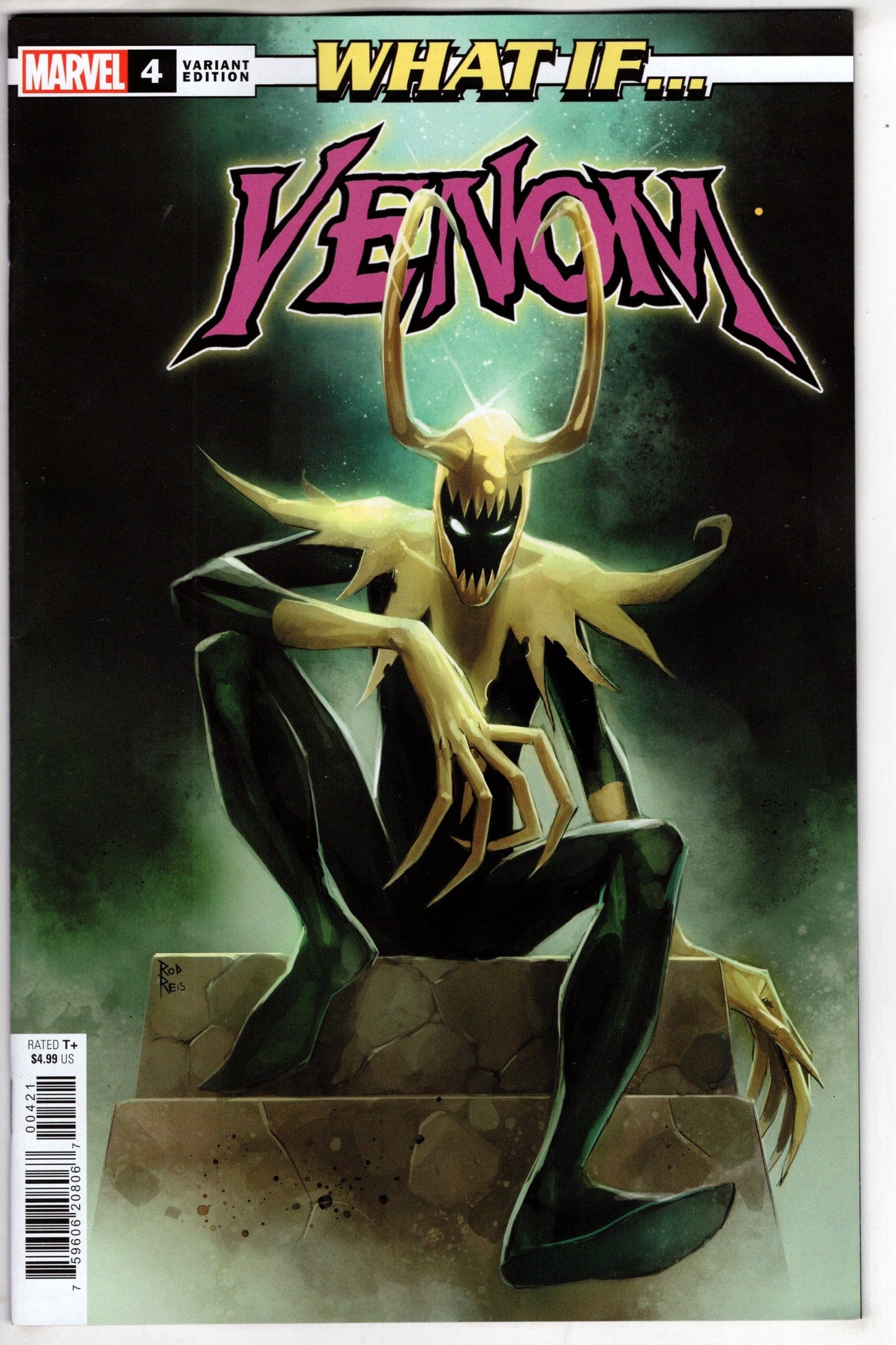 MARVEL PRH COMIC BOOK WHAT IF VENOM #4 ROD REIS VAR