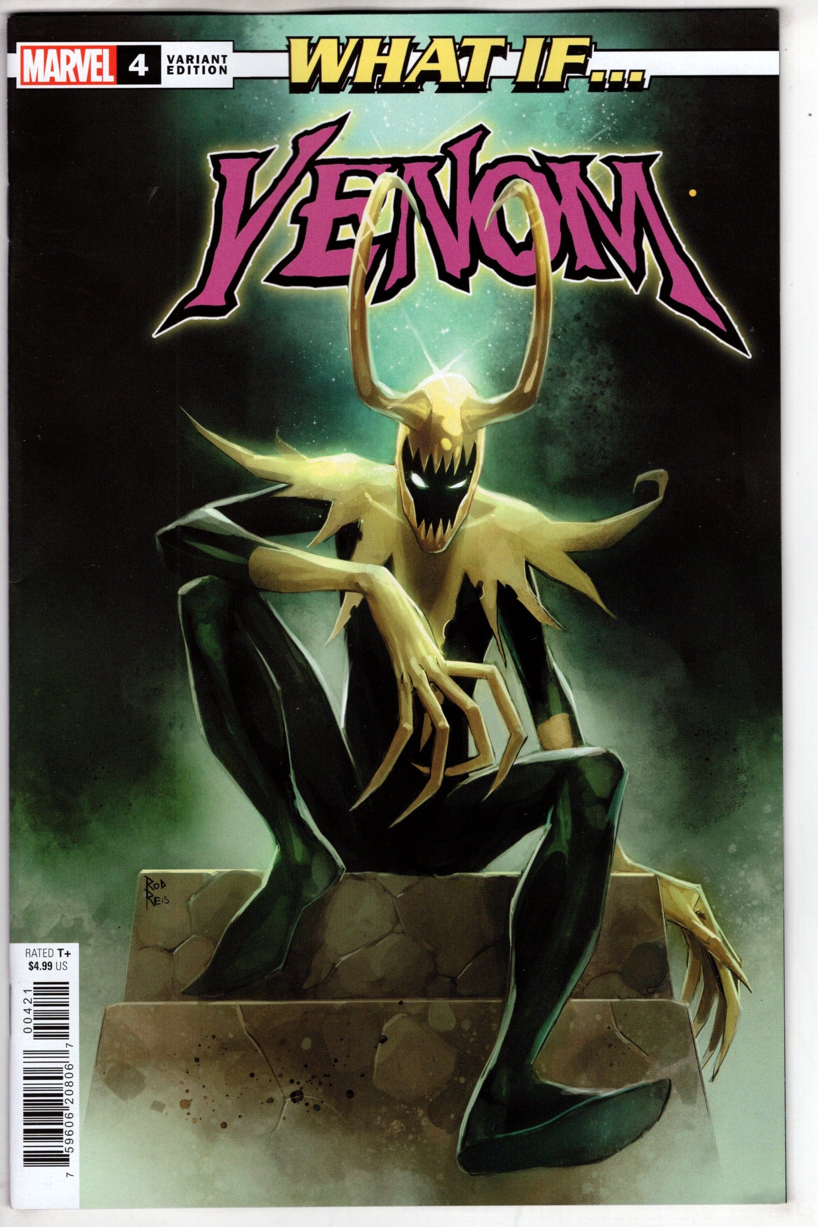 MARVEL PRH COMIC BOOK WHAT IF VENOM #4 ROD REIS VAR