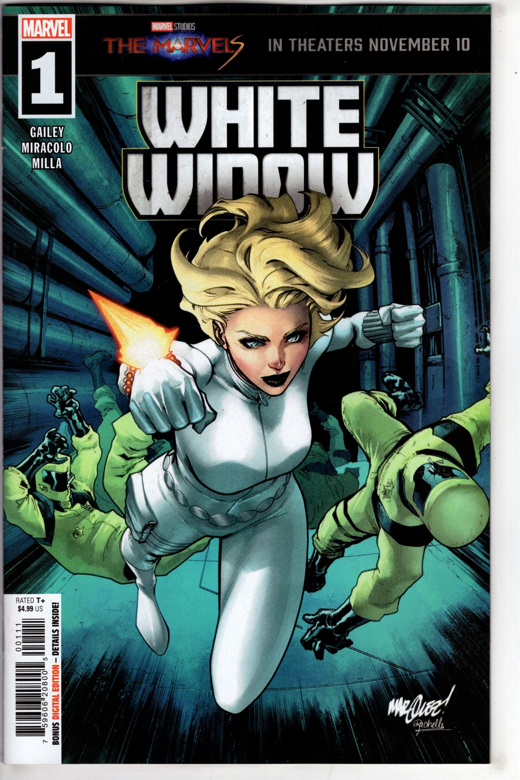 MARVEL PRH COMIC BOOK WHITE WIDOW #1