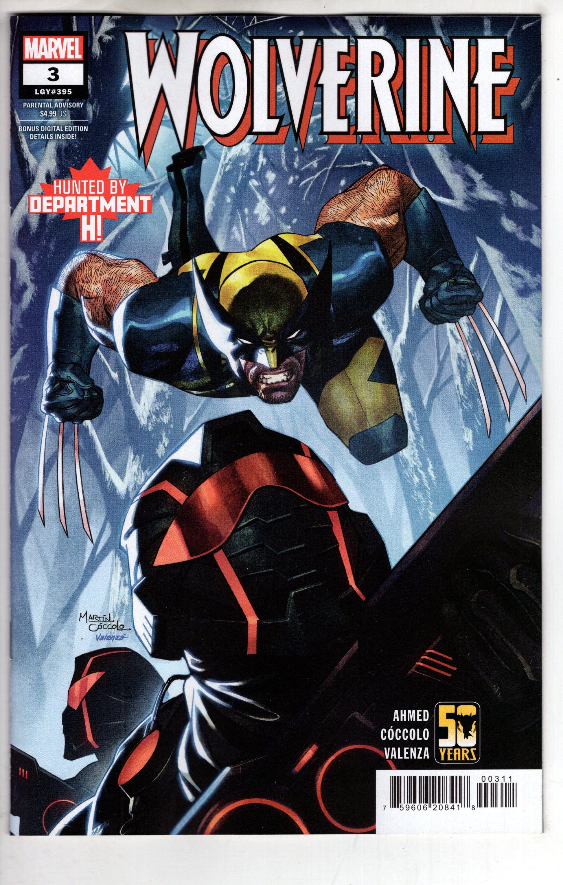 MARVEL PRH COMIC BOOK WOLVERINE #3
