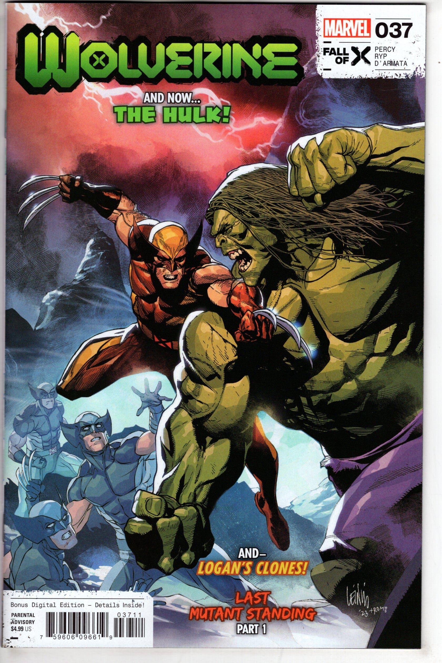 MARVEL PRH COMIC BOOK WOLVERINE #37