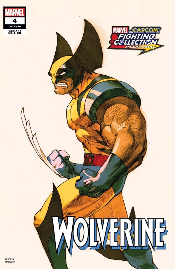 MARVEL PRH COMIC BOOK Wolverine #4 Bengus Marvel vs. Capcom Variant [VF/NM]