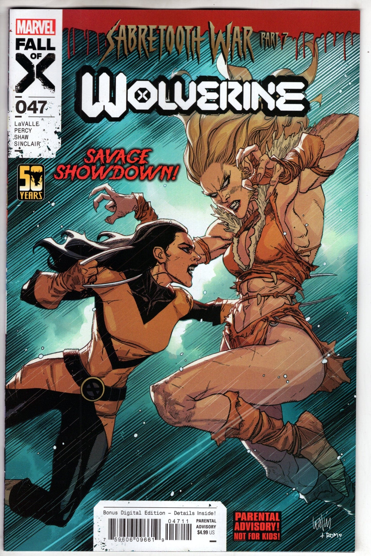 MARVEL PRH COMIC BOOK WOLVERINE #47