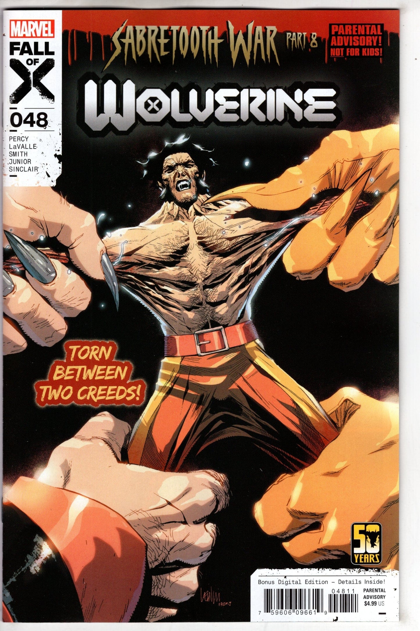 MARVEL PRH COMIC BOOK WOLVERINE #48