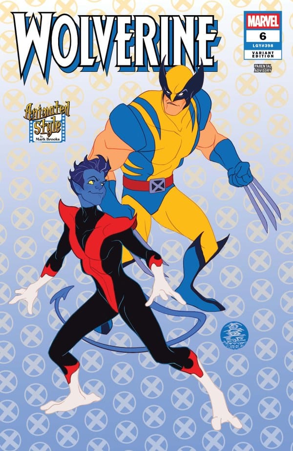 MARVEL PRH COMIC BOOK Wolverine #6 Mark Brooks Animated-Style Variant [VF/NM]