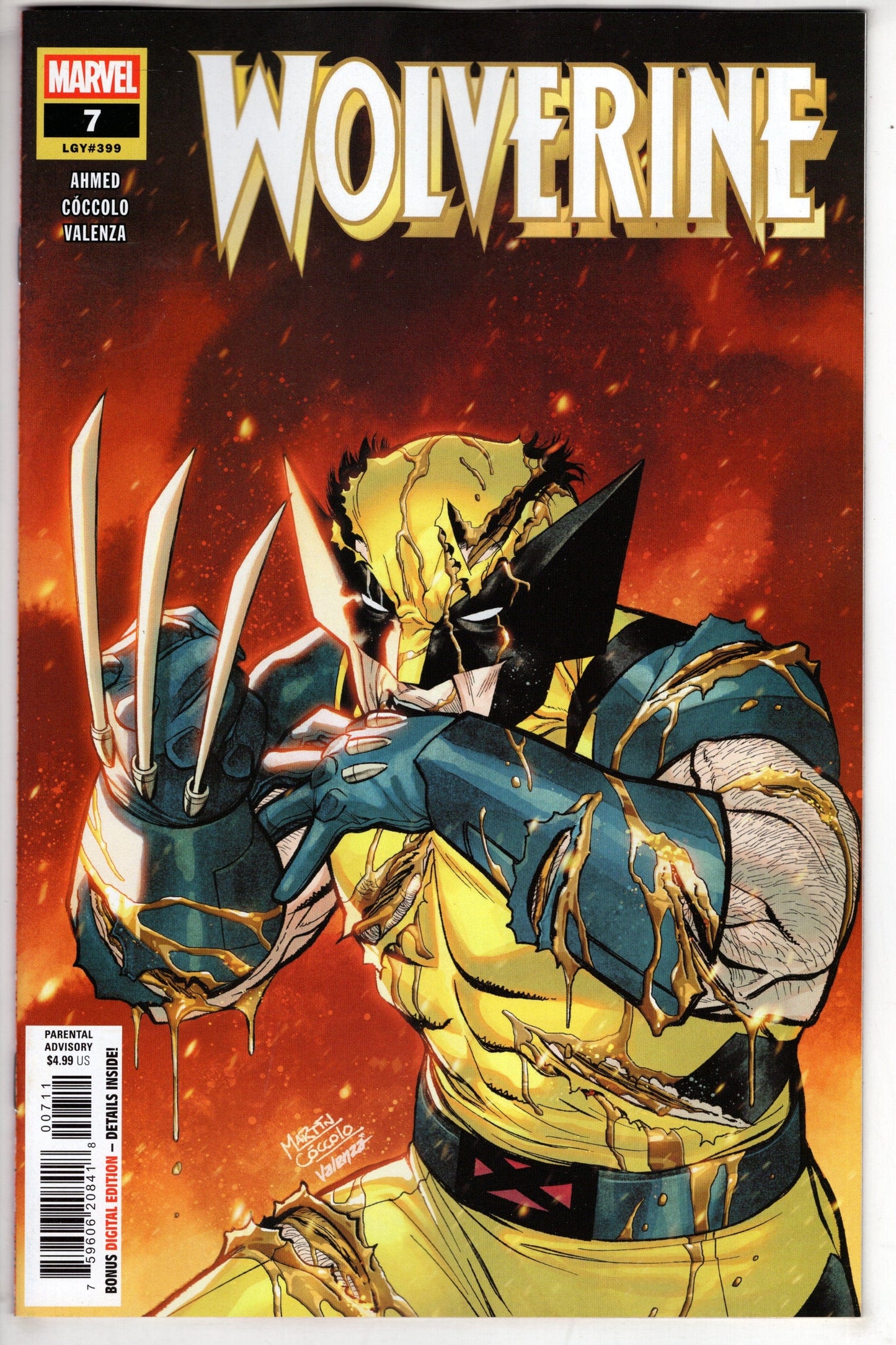 MARVEL PRH COMIC BOOK WOLVERINE #7