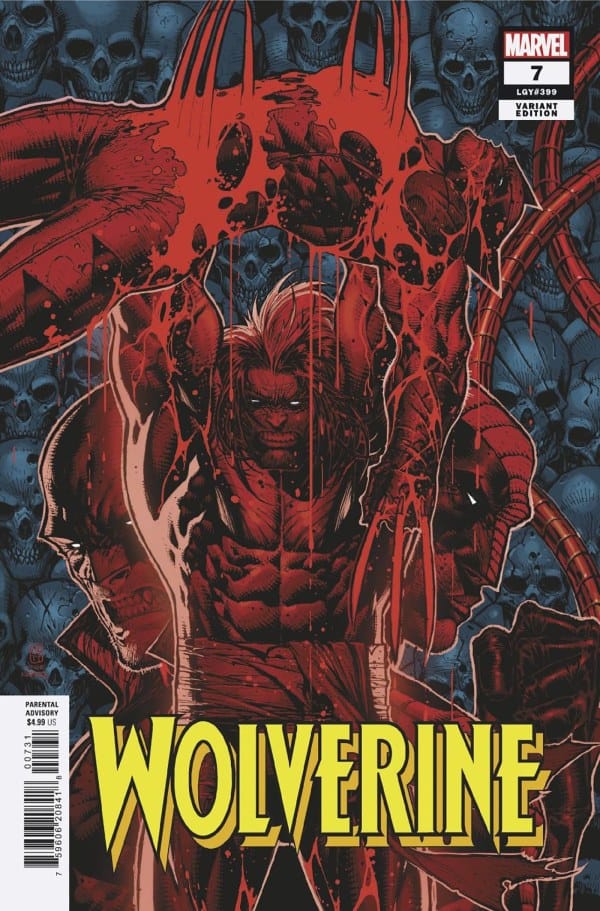 MARVEL PRH COMIC BOOK Wolverine #7 Stephen Platt Variant [VF/NM]