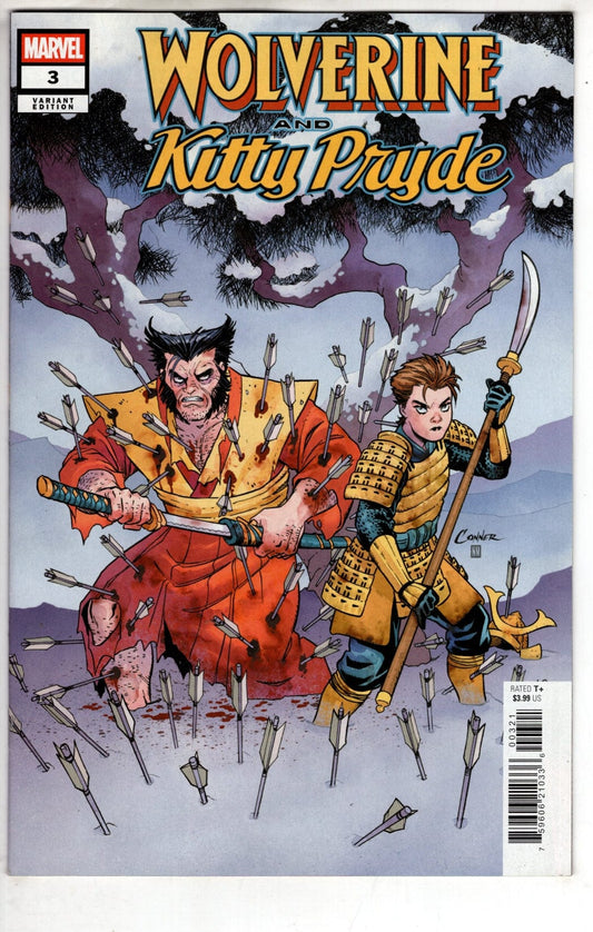 MARVEL PRH COMIC BOOK Wolverine And Kitty Pryde #3 Amanda Conner Variant (VF/NM)