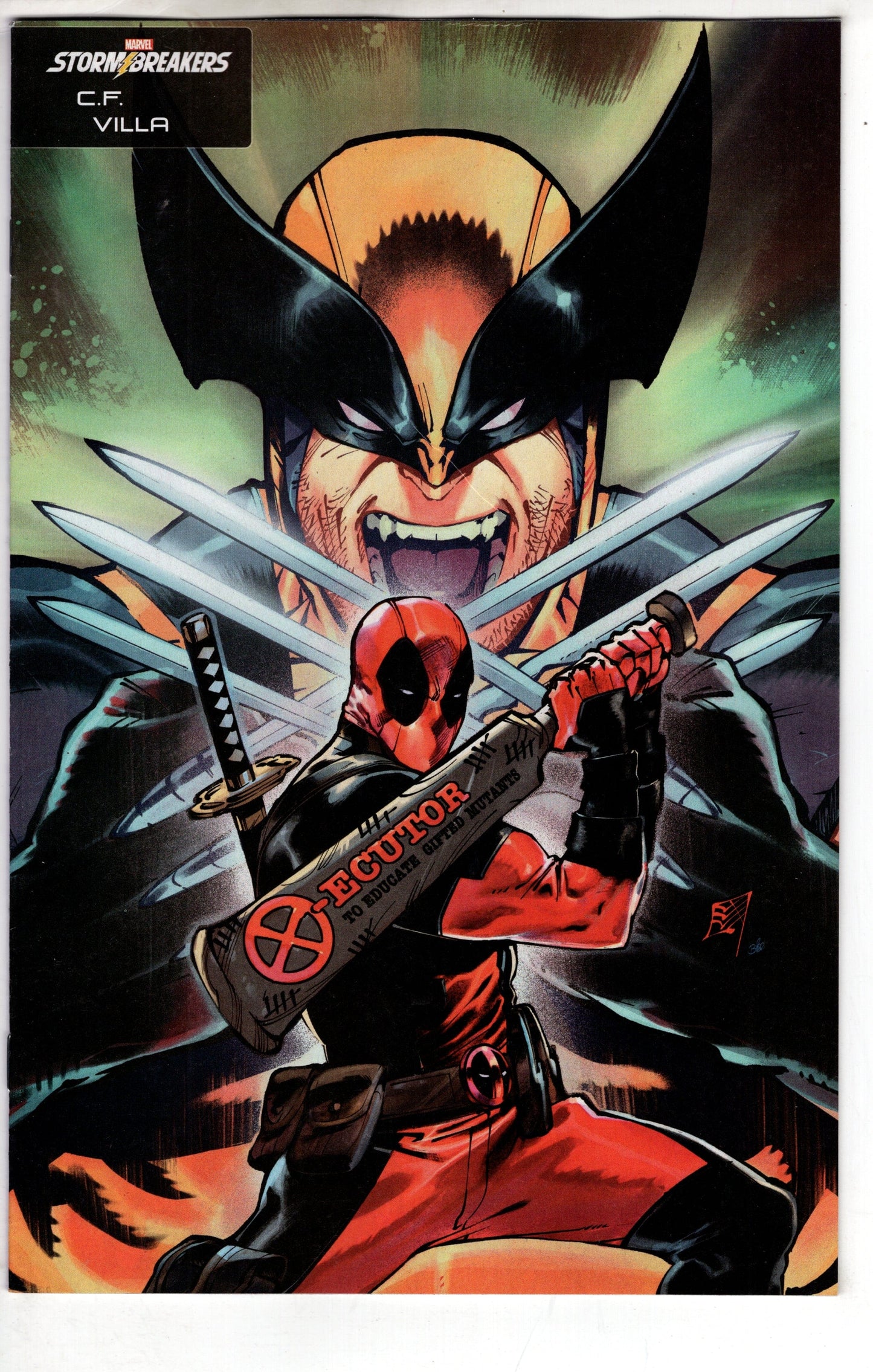 MARVEL PRH COMIC BOOK WOLVERINE DEEP CUT #1 CF VILLA STORMBREAKERS VAR