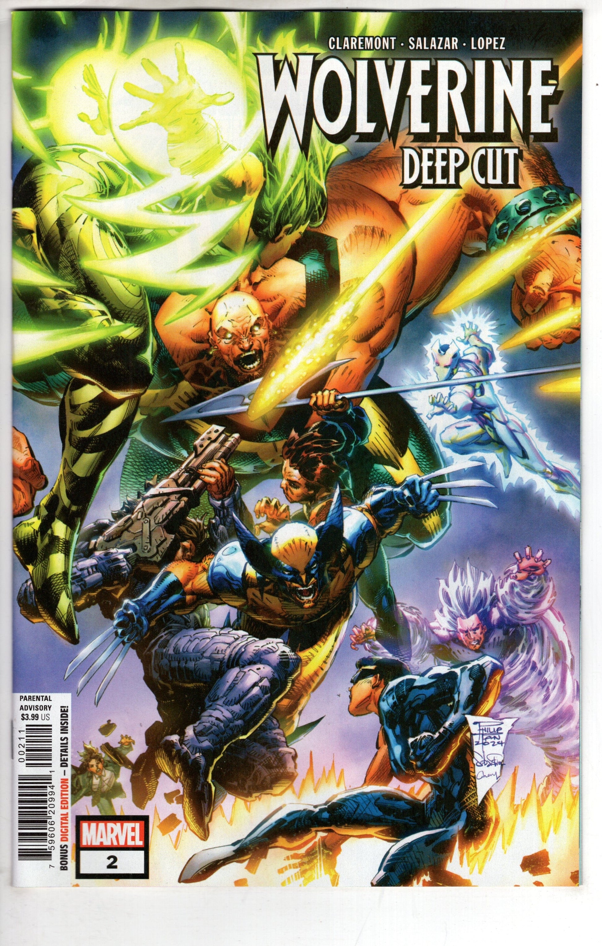 MARVEL PRH COMIC BOOK WOLVERINE DEEP CUT #2 (OF 4)