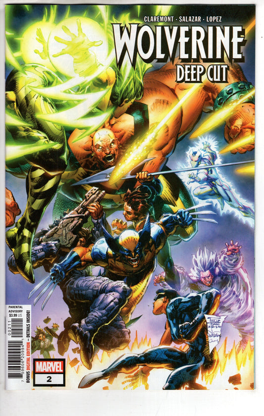 MARVEL PRH COMIC BOOK WOLVERINE DEEP CUT #2 (OF 4)