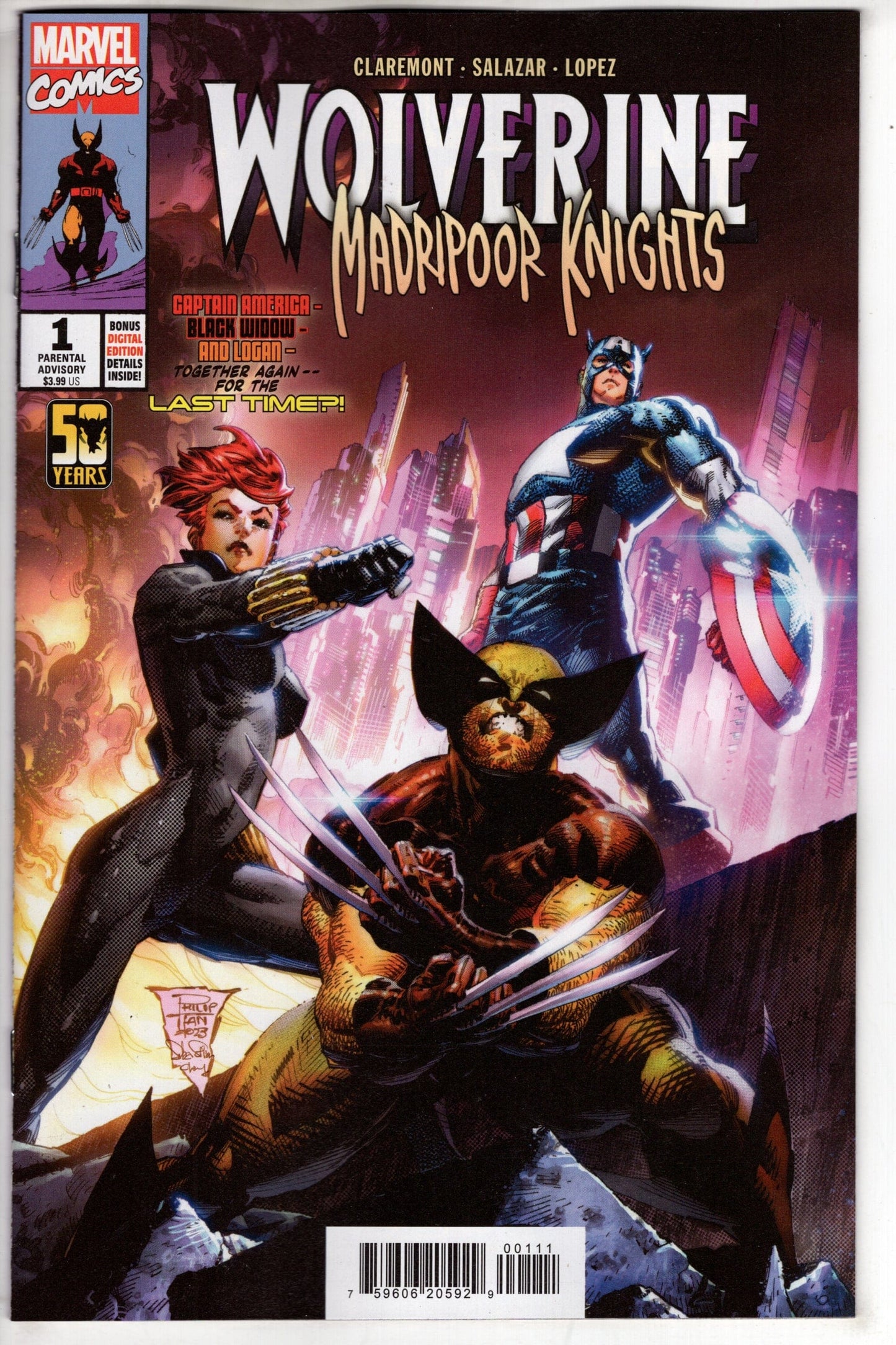 MARVEL PRH COMIC BOOK WOLVERINE MADRIPOOR KNIGHTS #1