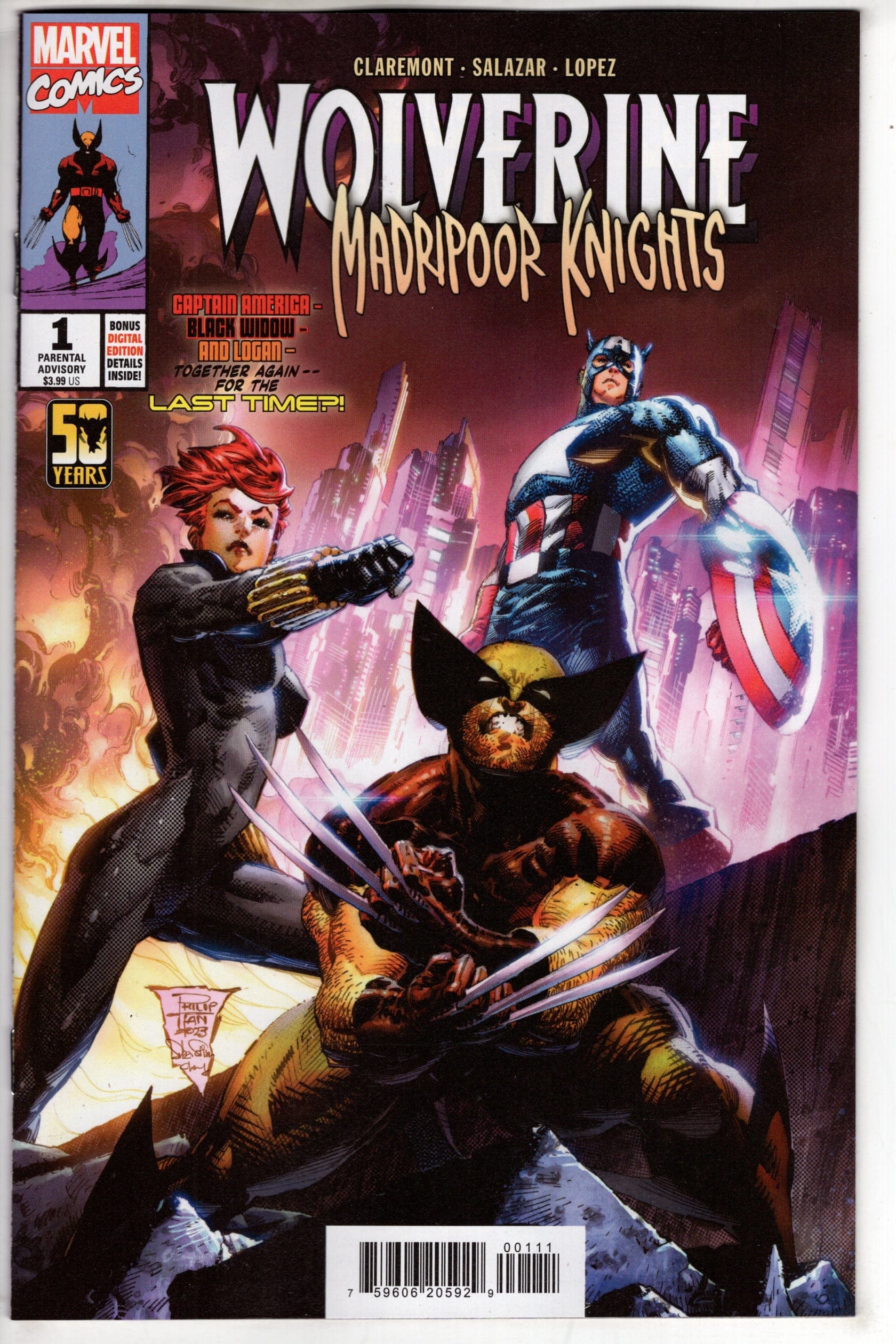 MARVEL PRH COMIC BOOK WOLVERINE MADRIPOOR KNIGHTS #1