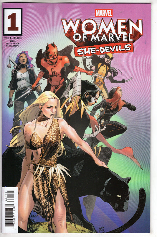 MARVEL PRH COMIC BOOK WOMEN OF MARVEL SHE-DEVILS #1