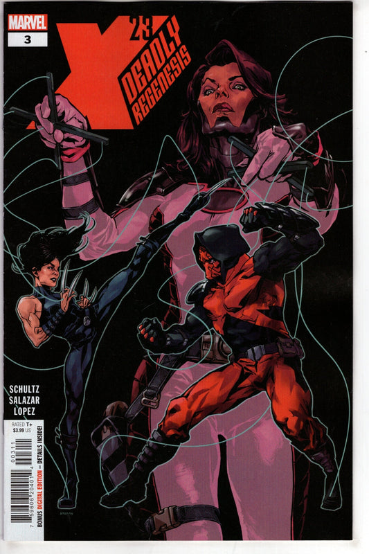MARVEL PRH COMIC BOOK X-23 DEADLY REGENESIS #3 (OF 5)