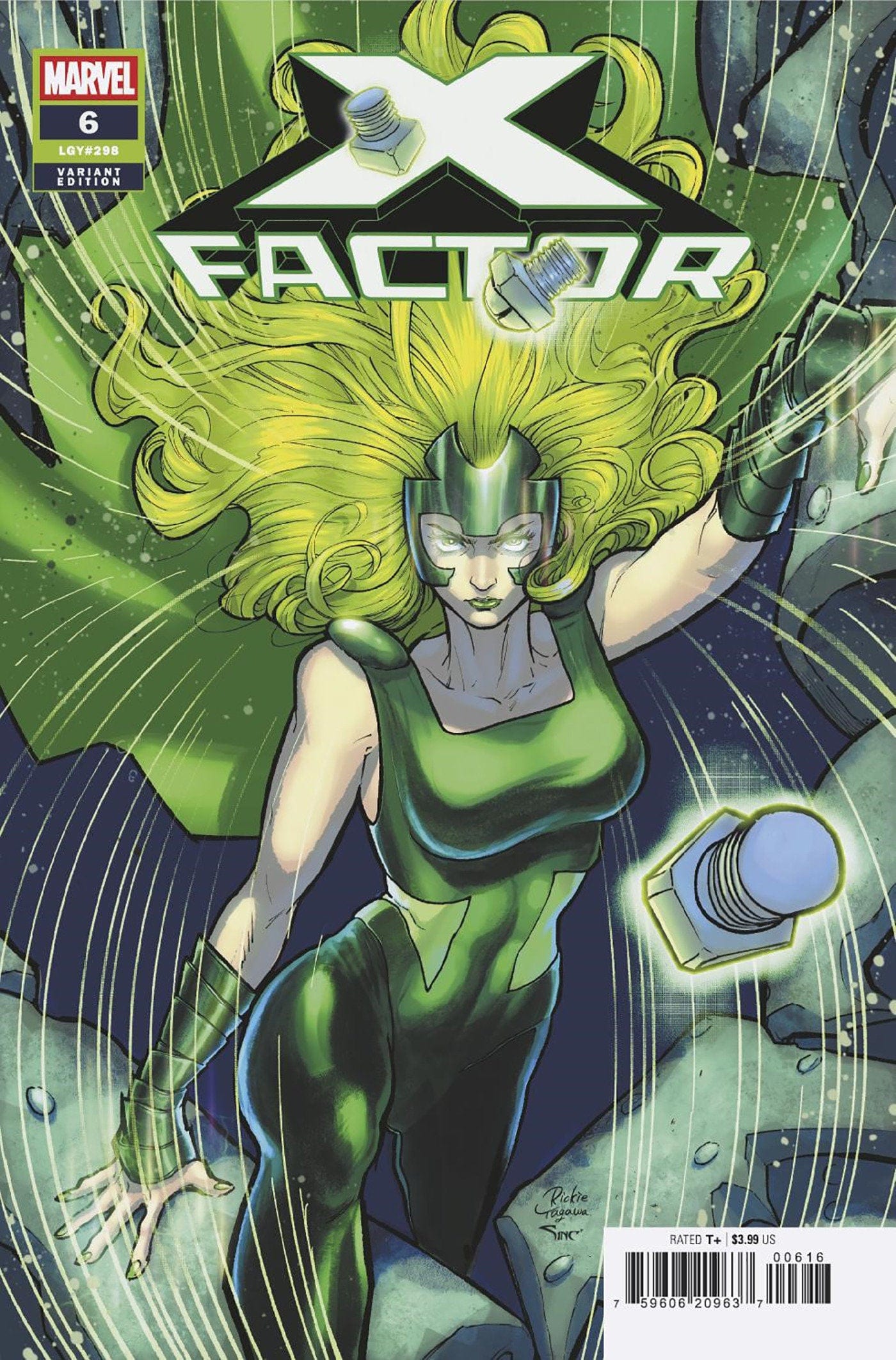 MARVEL PRH COMIC BOOK X-Factor #6 Rickie Yagawa Variant