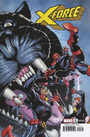MARVEL PRH COMIC BOOK X-FORCE #2 MARK BAGLEY Variant