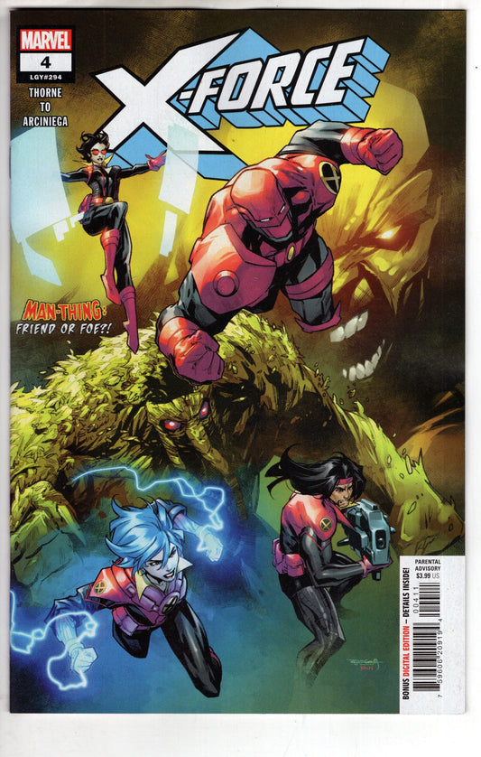 MARVEL PRH COMIC BOOK X-FORCE #4
