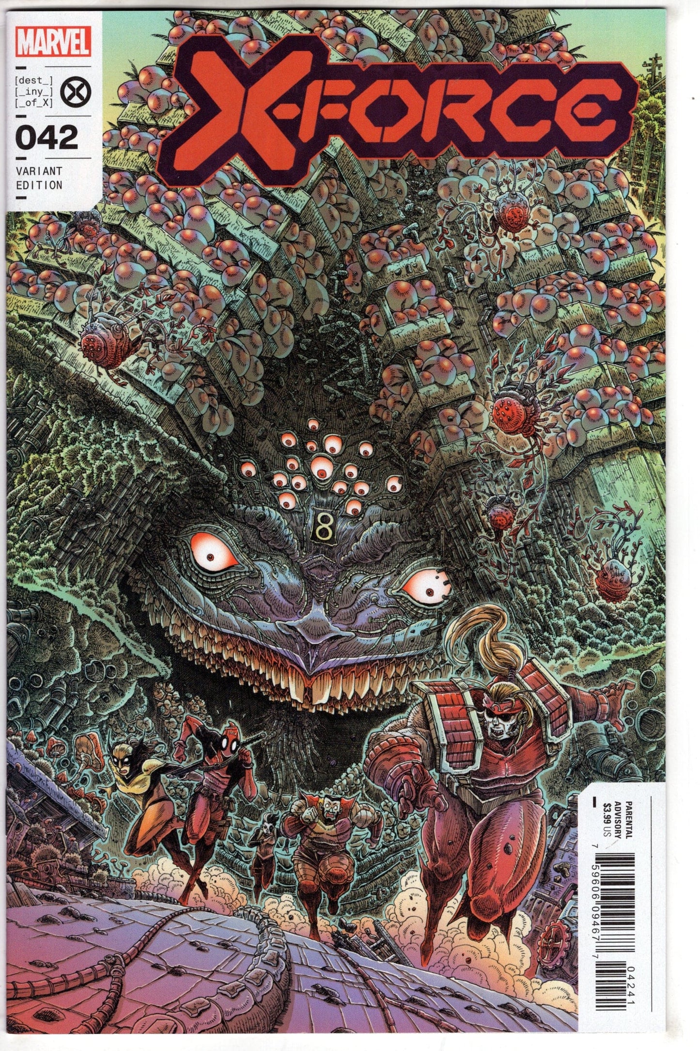 MARVEL PRH COMIC BOOK X-FORCE #42 JAMES STOKOE VAR