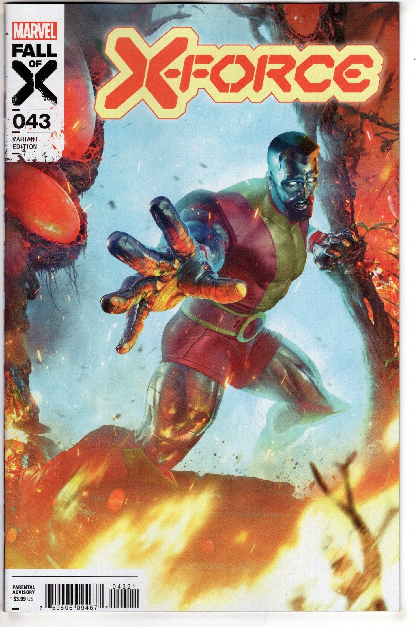 MARVEL PRH COMIC BOOK X-FORCE #43 RAHZZAH VAR