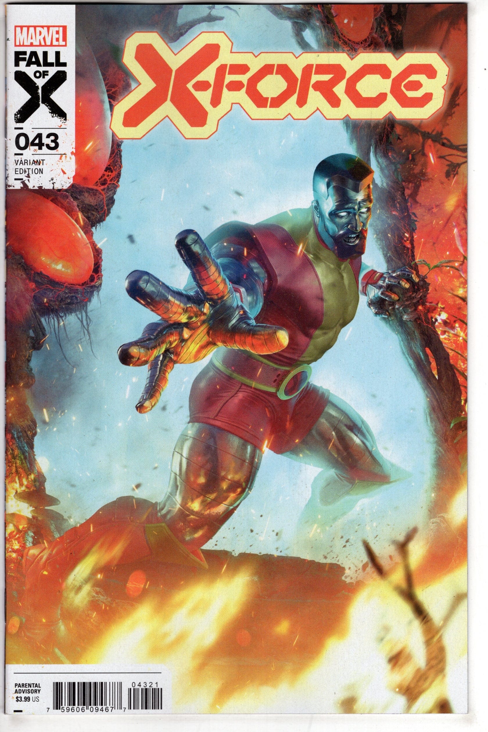 MARVEL PRH COMIC BOOK X-FORCE #43 RAHZZAH VAR