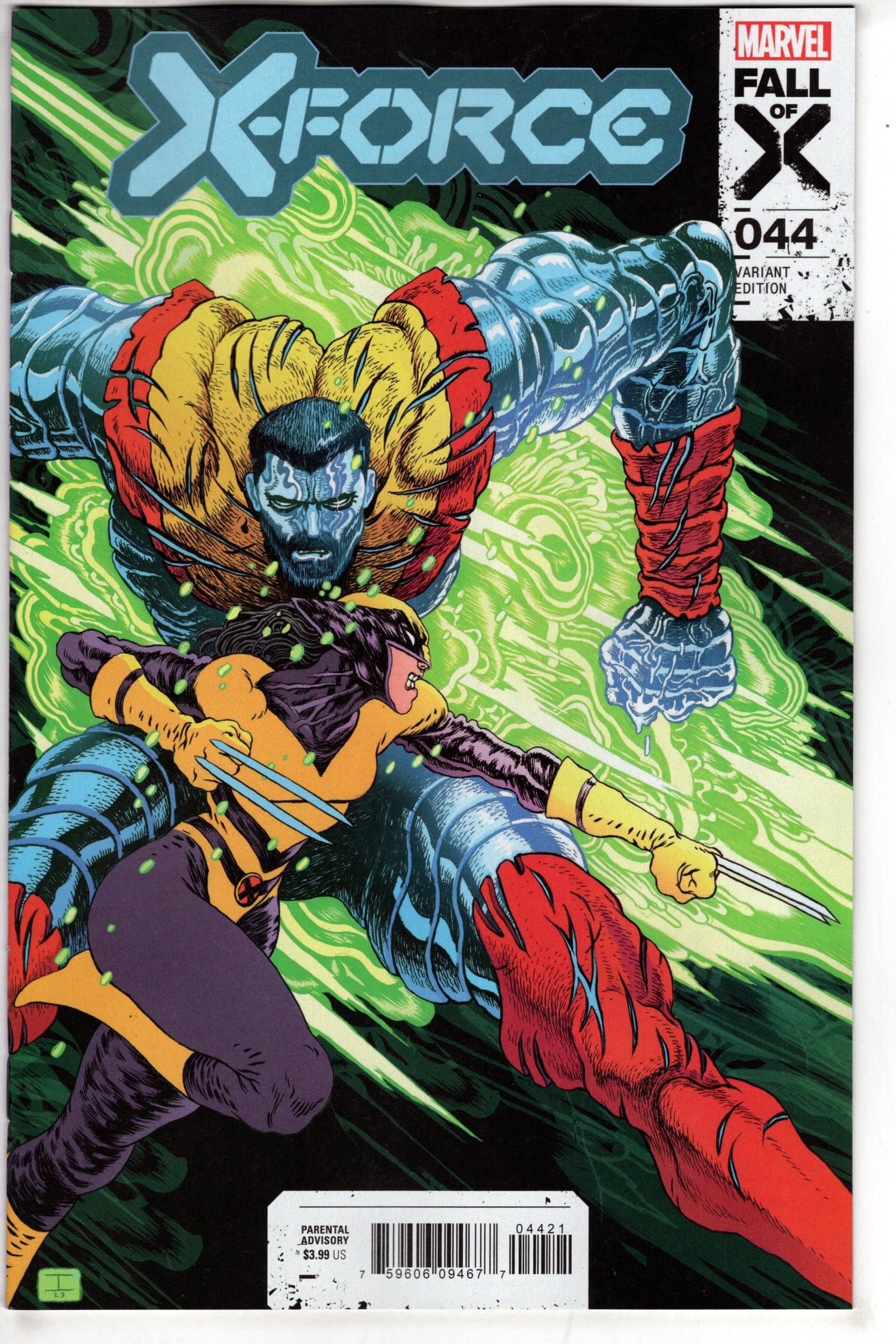 MARVEL PRH COMIC BOOK X-FORCE #44 IAN BERTRAM VAR