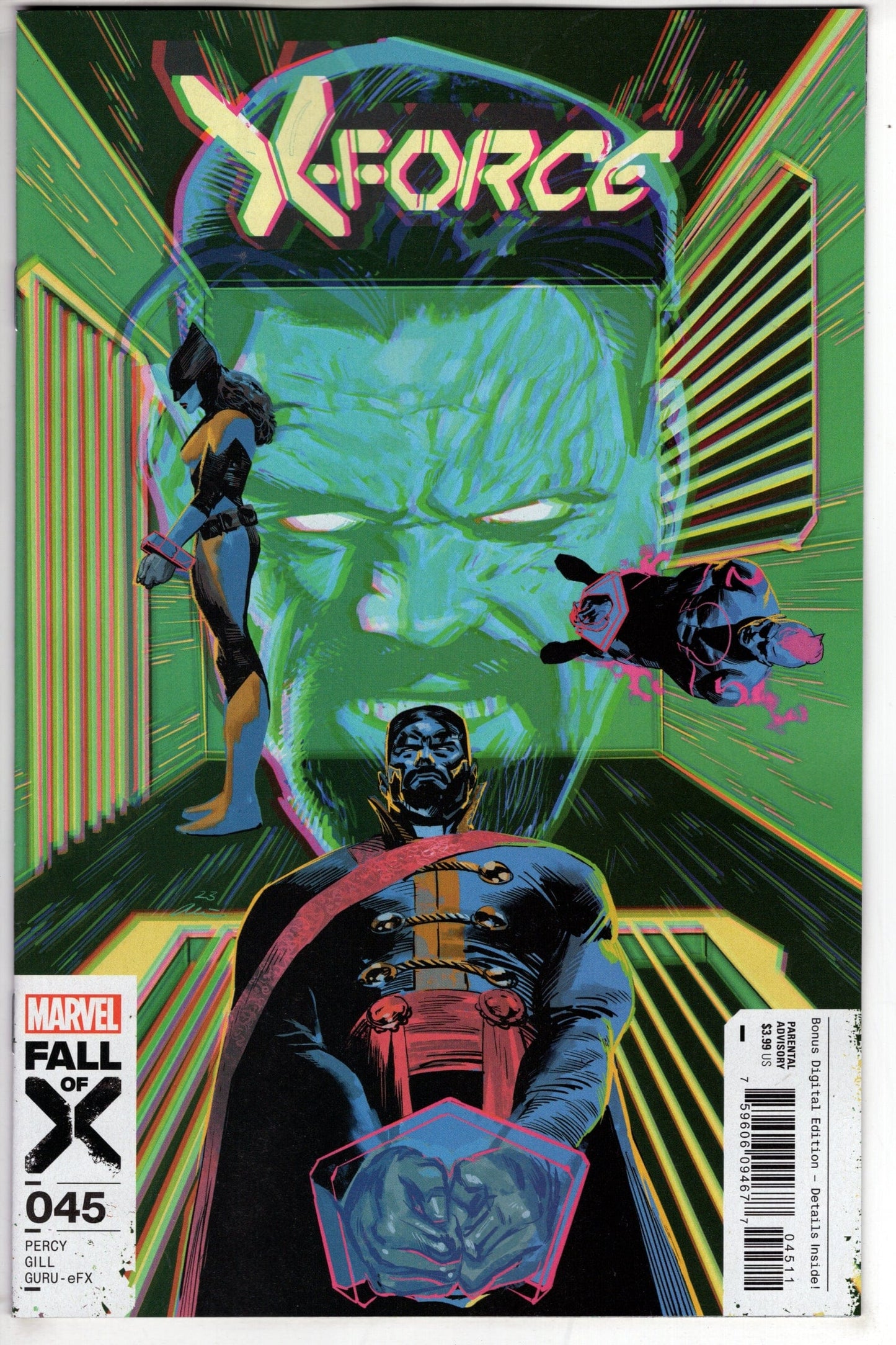 MARVEL PRH COMIC BOOK X-FORCE #45