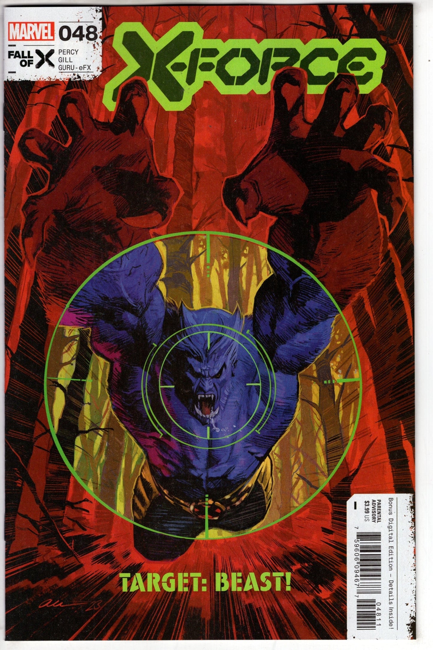 MARVEL PRH COMIC BOOK X-FORCE #48