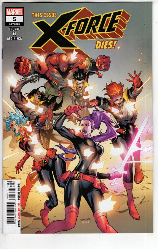 MARVEL PRH COMIC BOOK X-FORCE #5