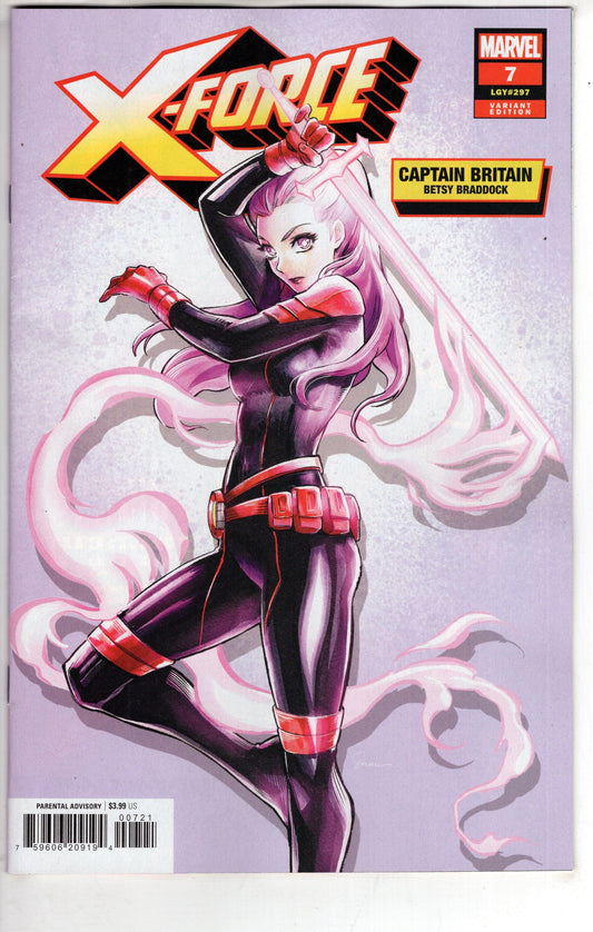 MARVEL PRH COMIC BOOK X-Force #7 Saowee Betsy Braddock Variant