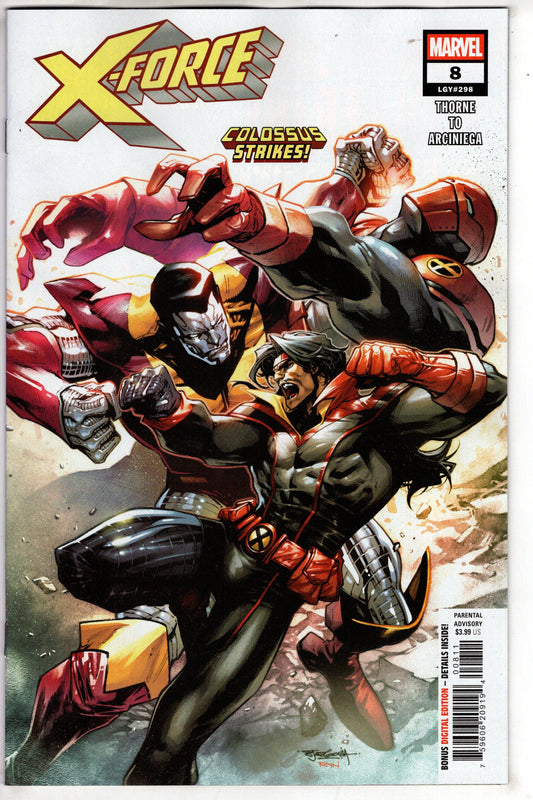 MARVEL PRH COMIC BOOK X-FORCE #8