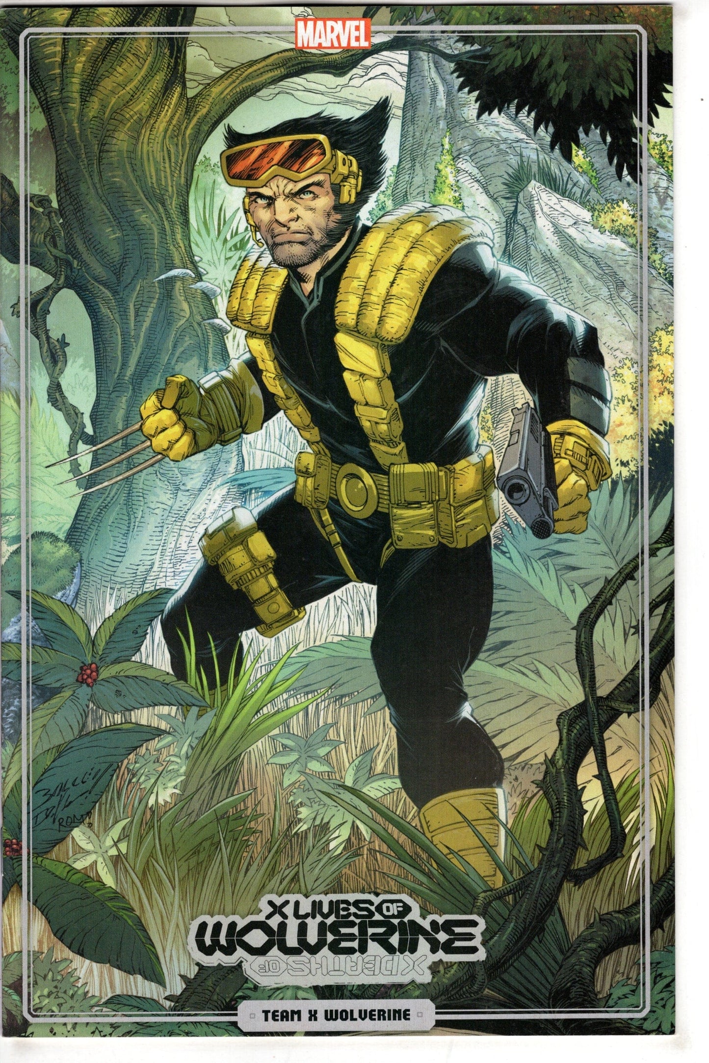 MARVEL PRH COMIC BOOK X LIVES OF WOLVERINE #2 BAGLEY TRADING CARD VAR