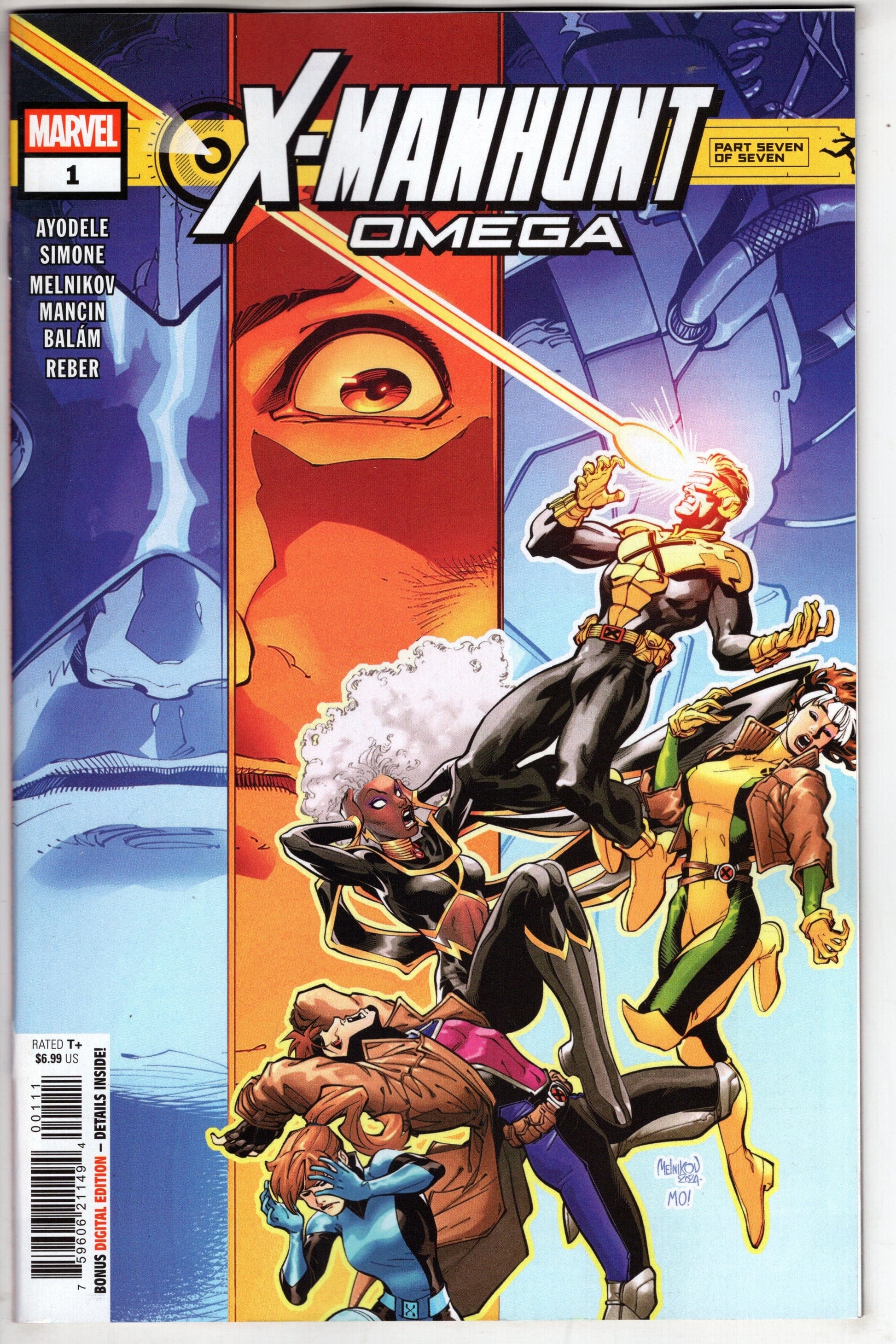 MARVEL PRH COMIC BOOK X-MANHUNT OMEGA #1